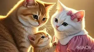 Cat Family Fun 🐱 Big Fish Story | Kids YouTube Videos