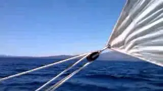 Devon Scaffie (Drascombe), Sailing @ Schinias Greece, 10/06/2012, vid2