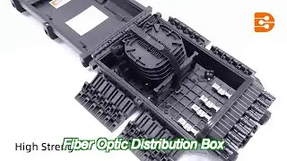 16f outdoor fiber optic cable connection box with tyco adapter for metro networks
