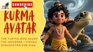 Kurma Avatar Story | The Turtle Who Saved the Universe | Vishnu Dashavatar for Kids