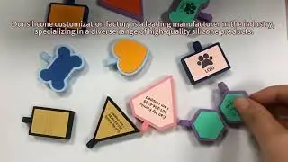 &ldquo;Never Lose Your Fur Baby! Custom BPA-Free Pet ID Tag (Factory 1-Piece Order, All customisation）