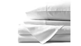 Mayfair Linen 100% Egyptian Cotton Sheets, White Queen Sheets Set 2021