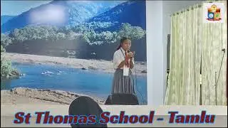 outstanding  performance by Miriam Konyak at CEDOK inter school competitions - Holy Cross Dimapur