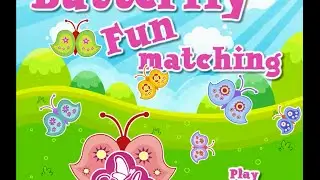 Butterfly fun matching online game - score 42557 - best games for kids - memory