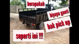Ganti bak pick up seperti truk