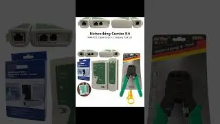 Networking  RJ45 Tester + Crimper 🛠️🇪🇹 #GetaTech #shorts #habesha #addisababa #ITLife #MustHave