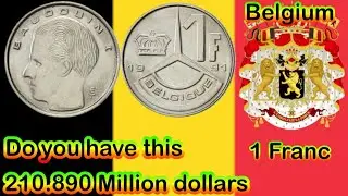This 1 Franc Coin Is Worth $210,890?! | Belgium King Baudouin I Shock