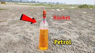 Petrol Vs Rocket In a Bottle Experiment 😱😱 #viral #trending #video @MrBeast @MRINDIANHACKER 