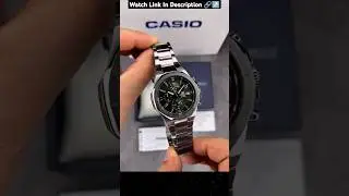Edifice Casio Chronograph Luxurious Men's Watch #luxurywatchesformen #elegantwatches #casioedifice