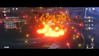 Genshin Impact - I gave Klee the 4 piece Shimenawa set and things started exploding around