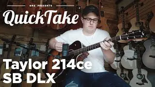 Taylor 214ce SB DLX | QuickTake | Barnett Music Exchange