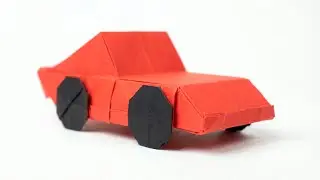 How to Make an Origami Sports Car (Advanced Level)