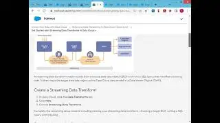 Get Started with Streaming Data Transforms in Data Cloud