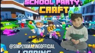 School Party Craft Game #roblox #robloxgames #sticker #gaming #gameplay #viralgaming 