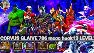 CORVUS GLAIVE 786 mcoc huok13 LEVEL' )Mcoc how to use corvus glaive