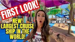 You Need To See This… Insane PREVIEW of the LARGEST Cruise Ship IN THE WORLD Star of the Seas!