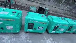 Lô phát điện dầu yanmar cập bến. Zalo: 0986-892-969