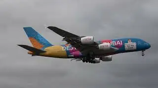 London Heathrow Spotting - Emirates - Airbus A380-800 - August 2025