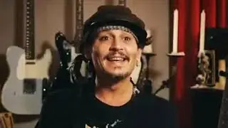 Johnny Depp teaching English