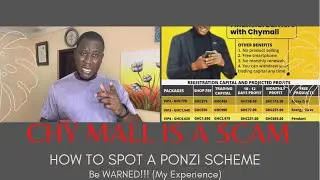 CHY Mall is a SCAM | How to Identify a Ponzi Scheme