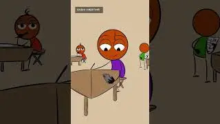 Exam cheating 🫣🤣 #feeling #animecartoon #funny #cartoon #animation #anime #sketch #wow #madina