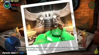 Lego Marvel Avengers: HUB 7 / Asgard FREE ROAM (All Collectibles) - HTG
