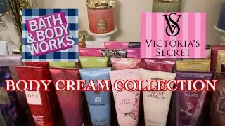 *BODY CREAM COLLECTION* BATH & BODY WORKS BODY CREAM COLLECTION PLUS SOME VICTORIA SECRET