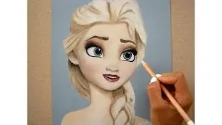 Speed Drawing - ELSA from FROZEN