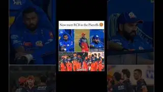 Mumbai Indians qualified for playoffs and face RCB #mivsrcb #rcbvsmi #playoffs #viratkohli #ipl2025