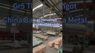 Gr5 Titanium Ingot #titanium #titaniumsheet #aluminum #titaniumalloy #titaniumtube
