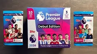 *DEBUT EDITION* 2025/26 Topps Premier League Full Retail Box Opening