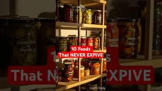 10 продуктов, которые нужно ЗАПАСИТЬ, чтобы они никогда не портились | Learn Daily