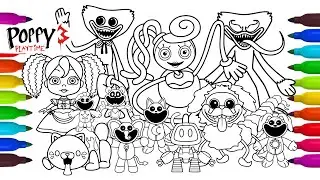 POPPY PLAYTIME Chapter 3 Coloring Pages / How to Color All New Bosses and Monsters #f853