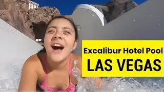 Excalibur Hotel Pool, Summer 2018