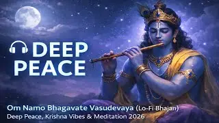 Om Namo Bhagavate Vasudevaya Chill Lo-Fi | Night Devotion, Relaxing Krishna Mantra 2026
