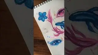 tv girl trend🌷subscribe if you like the colours#art#shorts#drawing#trending#sketchbook#viral#artist