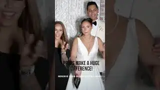 Photo Booth props make a huge difference!