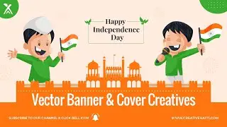 Creative Hatti | Independence Day Wish Vector Creatives | Indian Illustrations