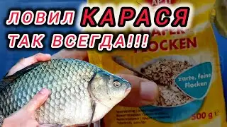 ОТЛИЧНАЯ НАСАДКА ДЛЯ ЛОВЛИ КАРАСЯ И КАРПА!