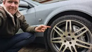 AUDI URS6 (ep5): Porsche brakes (finally!) fitted!