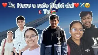 Have a safe flight mero pyaro dai❤️✈️🥹#abroad#oman#family#newjourneybegins#2025#vlog 