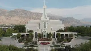 Mt Timpanogos temple cinematic