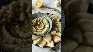 Homemade White Bean Dip - The Snack Edition #snacks #asmr #cooking #love