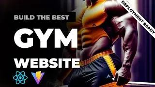 Building Your Ultimate Gym Website Using REACT.JS || Complete React Course With Project