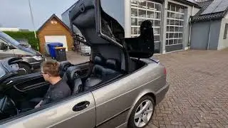 Saab 9-3 convertible roof problems Cabrio Storing Service Nederland saab 93 cabriolet defect Ruinen