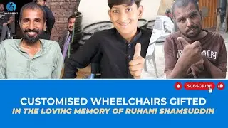 Customised Wheelcahir Gifted in The Loving Memory of Ruhani Shamsuddin | Niaz Support
