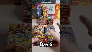 Collecting EVERY Card in Surging Sparks... (Day 6) #pokemontcg