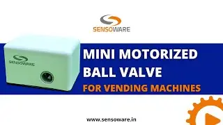 Mini Motorized Ball Valve 12mm for Vending Machines
