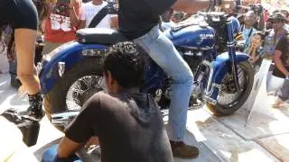 India Bike Week Goa - Baga Beach Vagator - Loudest Bike Challenge