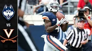 UConn vs. Virginia Football Highlights (2017)